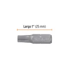 Estuche con 5 puntas torx T30 con seguro largo 1', EXPERT 3