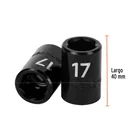Dado cuadro 1/2' de impacto 6 puntas de 17 mm, TRUPER 3