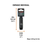 Dado largo cuadro 1/2' de impacto 6 puntas de 12 mm, TRUPER 5