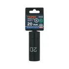 Dado largo cuadro 1/2' de impacto 6 puntas de 20 mm, TRUPER 4