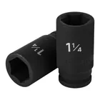 Dado largo de impacto de 1-1/4', 6 puntas, cuadro 3/4' 1