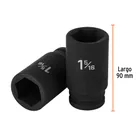 Dado largo de impacto de 1-5/16', 6 puntas, cuadro 3/4' 3