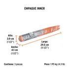 Cuña hexagonal para concreto, 3/4', TRUPER 4
