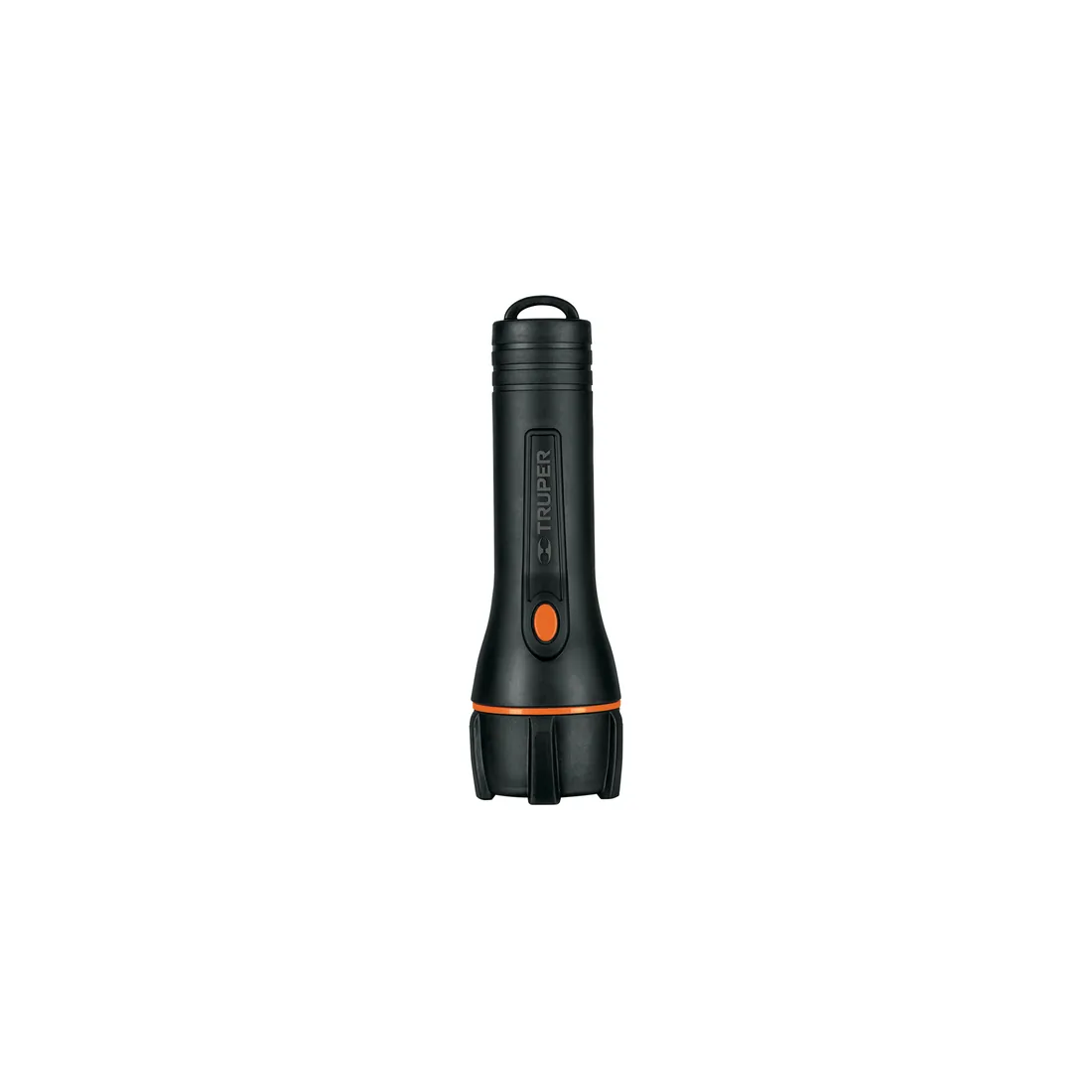 Linterna plástica 1 LED 180 lm con 2 pilas D, TRUPER