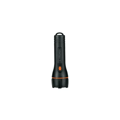 Linterna plástica 1 LED 180 lm con 2 pilas D, TRUPER
