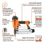 Clavadora neumática profesional, calibre 16, TRUPER 7