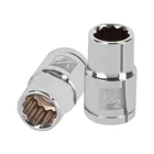 Dado de 1/2', 12 puntas, cuadro 1/2', TRUPER 1