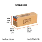 Dado de 1/2', 12 puntas, cuadro 1/2', TRUPER 6