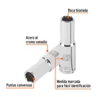 Dado largo de 1/2', 12 puntas, cuadro 1/2', TRUPER 2