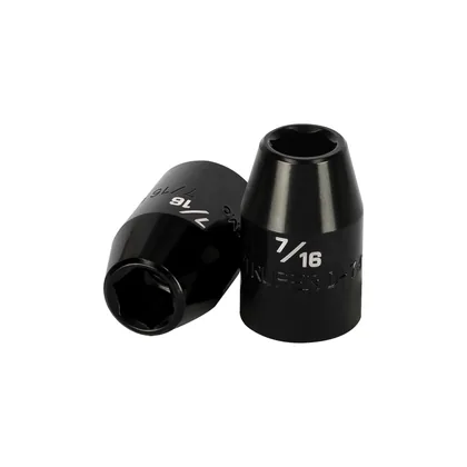 Dado de impacto de 7/16', 6 puntas, cuadro 1/2', TRUPER