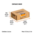 Dado de impacto de 9/16', 6 puntas, cuadro 1/2', TRUPER 6