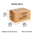 Dado de impacto de 9/16', 6 puntas, cuadro 1/2', TRUPER 7
