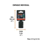 Dado de impacto de 3/4', 6 puntas, cuadro 1/2', TRUPER 5