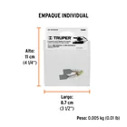 Bolsa con 2 carbones de repuesto para LIBA-3X21A2, TRUPER 4