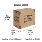 Cinta de aislar de 9 m x 19 mm, amarilla, TRUPER 6
