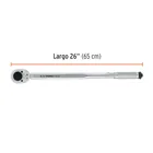 Torquímetro micrométrico, cuadro 3/4', TRUPER 3