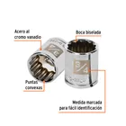 Dado de 3/4', 12 puntas, cuadro 3/8', TRUPER 2