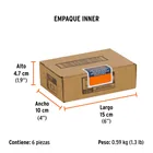Dado para bujías de 5/8', 6 puntas, cuadro 3/8', TRUPER 5