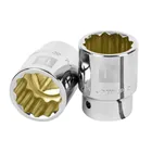 Dado de 1-1/4', 12 puntas, cuadro 3/4', TRUPER 1