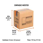 Dado de 1-1/4', 12 puntas, cuadro 3/4', TRUPER 7