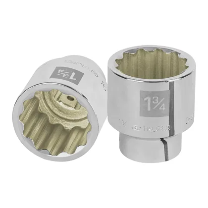 Dado de 1-3/4', 12 puntas, cuadro 3/4', TRUPER