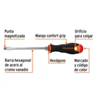 Desarmador plano 5/16' x 6' mango Comfort Grip, TRUPER 3
