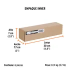 Desarmador cabinet 1/8' x 6' mango de acetato, TRUPER 5