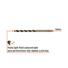 Broca HSS 3.3 mm Trugold para metal, TRUPER EXPERT 2