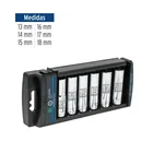 Juego 6 dados largos cuadro 1/2' mm, TRUPER 3