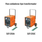 Cables con pinza a tierra p/SOT-250A y 250C, 250 A, TRUPER 2