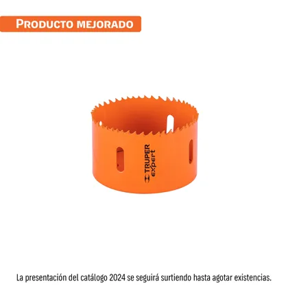 Brocasierra bimetálica 3-1/4', TRUPER EXPERT