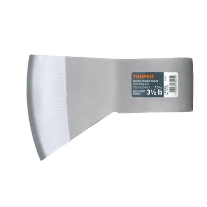 Hacha media labor 3-1/2 lb, sin mango, TRUPER