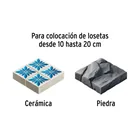 Llana 11' dentado cuadrado 1/4', 10 remaches, mango Comfort 5