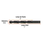 Broca HSS 9/16' Trublack para metal, TRUPER 4
