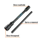 Llave de artillería 13/16 x 1-1/2' boca cuadrada y hexagonal 3