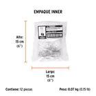 Bolsa con 2 carbones de repuesto para ESMA-4-1/2A3, TRUPER 4