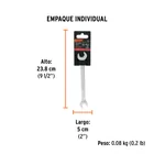 Llave española, 1/2 x 9/16' x 181 mm de largo, TRUPER EXPERT 5