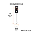 Llave de estrías 3/4 x 7/8' x 291 mm largo, TRUPER EXPERT 5