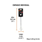 Llave de estrías 25/32 x 13/16' x 291mm largo, TRUPER EXPERT 5
