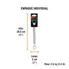 Llave de estrías 16 x 17 x 236 mm largo, TRUPER EXPERT 5