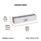 Llave de estrías 24 x 26 x 361 mm largo, TRUPER EXPERT 6