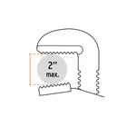 Llave stilson 18' cuerpo de aluminio, TRUPER 3