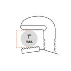 Llave stilson 10' cuerpo de aluminio, TRUPER 3