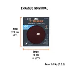 Paquete con 3 discos de lija 6' grano 60, para PUL-4X6T 4
