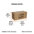Caja con 3 bandas de lija 4' x 36' grano 80 para PUL-4X6T 6