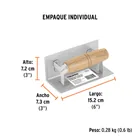 Esquinero interior, para acabado redondeado, TRUPER 2