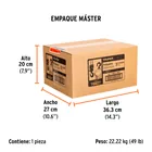 Polipasto industrial de cadena, 3 toneladas, TRUPER 7