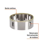 Brocasierra diamante 4' borde continuo, TRUPER 2