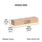 Pinza de chofer 10' mango de PVC, TRUPER 6