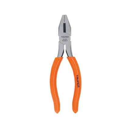 Pinza para electricista 6' mango de PVC, TRUPER